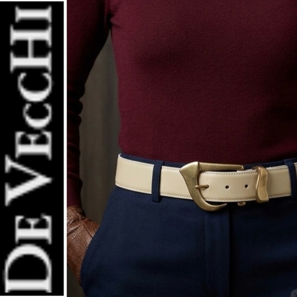 De Vecchi Accessories - De Vecchi Italy Leather Belt